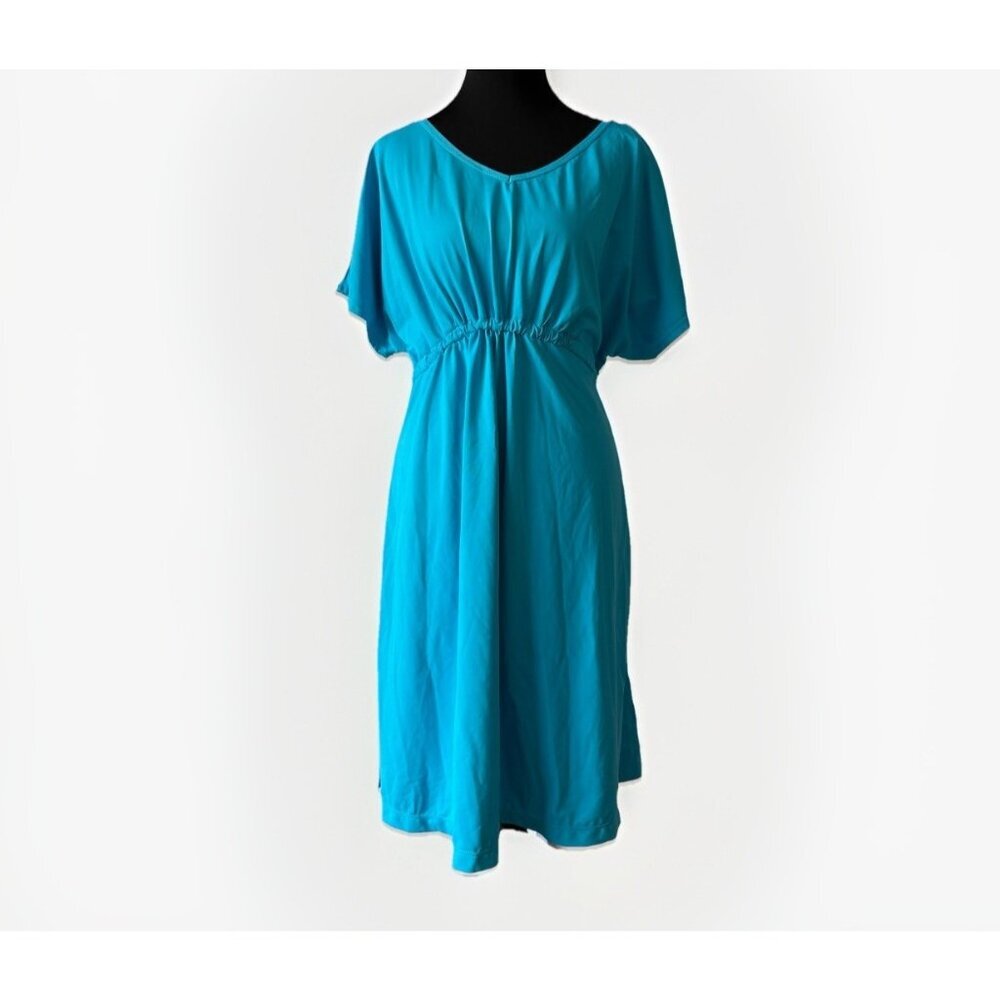 UV Skinz UPF 50+ Swim Cover Up Dress Aqua Quick Dry Sz 2XL Resort Vacation NWT